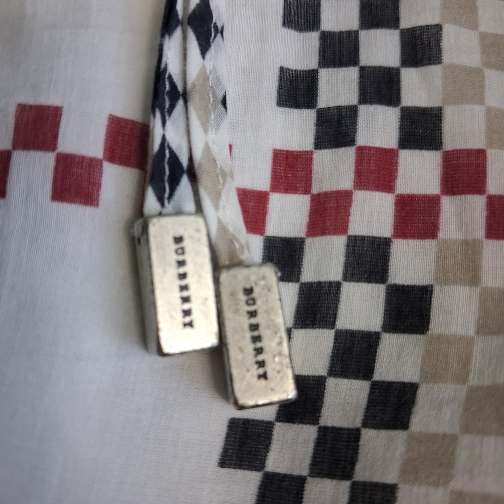 Sleeveless White Plaid Tie-Waist Dress - Picture 11 of 16